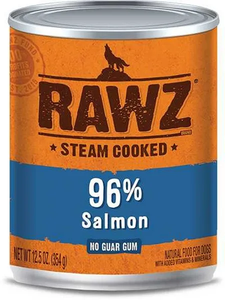 12/12.5 oz. Rawz 96% Salmon Dog - Health/First Aid